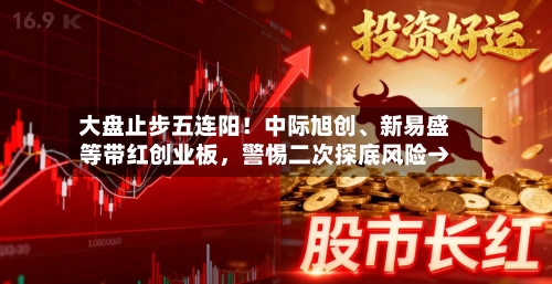 大盘止步五连阳！中际旭创、新易盛等带红创业板，警惕二次探底风险→-第2张图片