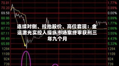 连续对倒、拉抬股价、高位套现：金运激光实控人操纵市场案终审获刑三年九个月-第2张图片