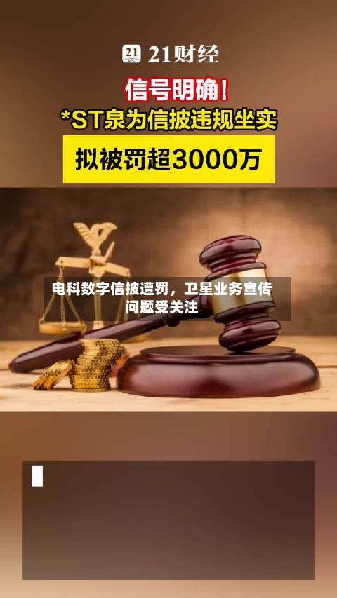 电科数字信披遭罚，卫星业务宣传问题受关注-第3张图片