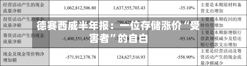 德赛西威半年报：一位存储涨价“受害者”的自白-第3张图片