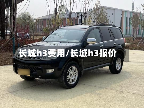 长城h3费用/长城h3报价-第2张图片
