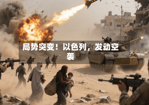 局势突变！以色列，发动空袭