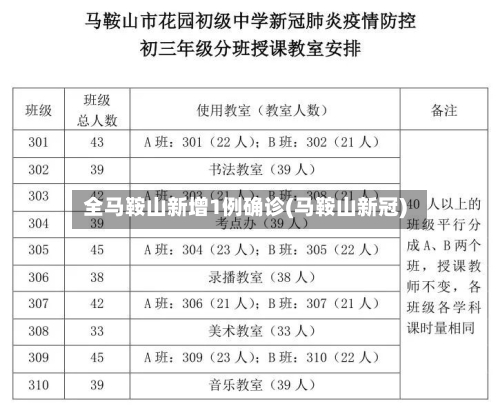 全马鞍山新增1例确诊(马鞍山新冠)-第3张图片