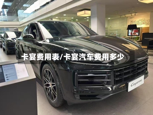 卡宴费用表/卡宴汽车费用多少