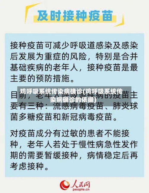 鸡呼吸系统传染病确诊(鸡呼吸系统传染病确诊的依据)-第2张图片