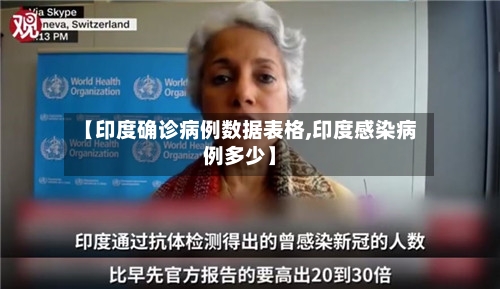 【印度确诊病例数据表格,印度感染病例多少】