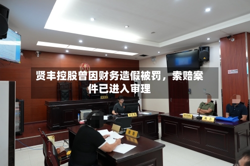 贤丰控股曾因财务造假被罚，索赔案件已进入审理-第3张图片