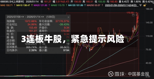 3连板牛股，紧急提示风险-第2张图片