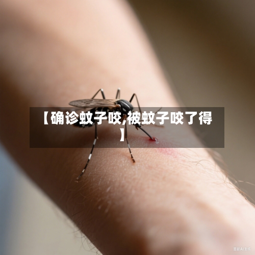 【确诊蚊子咬,被蚊子咬了得】