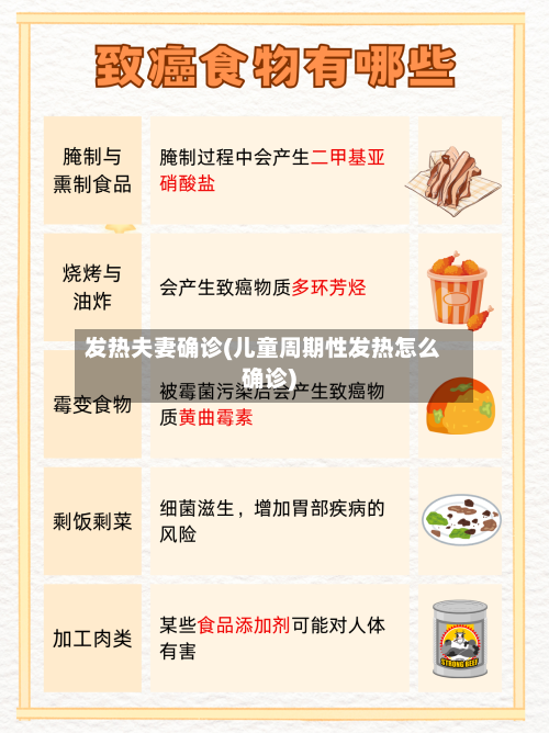 发热夫妻确诊(儿童周期性发热怎么确诊)