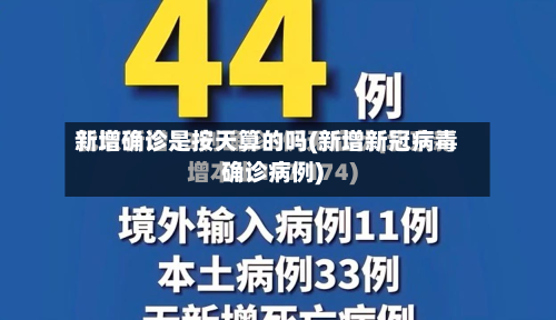 新增确诊是按天算的吗(新增新冠病毒确诊病例)-第3张图片