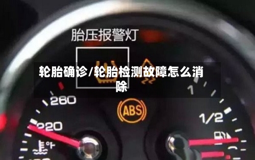 轮胎确诊/轮胎检测故障怎么消除-第3张图片