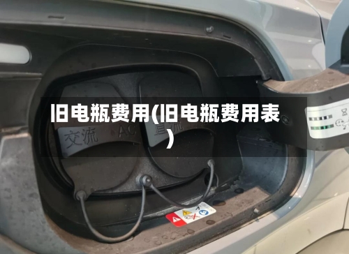 旧电瓶费用(旧电瓶费用表)-第3张图片