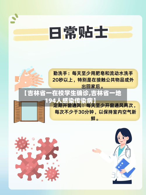 【吉林省一在校学生确诊,吉林省一地194人感染传染病】