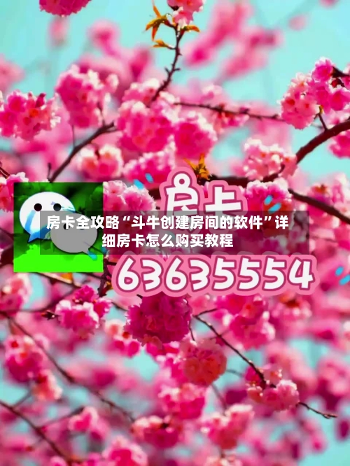 房卡全攻略“斗牛创建房间的软件”详细房卡怎么购买教程