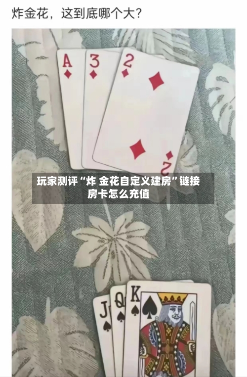 玩家测评“炸 金花自定义建房”链接房卡怎么充值-第2张图片