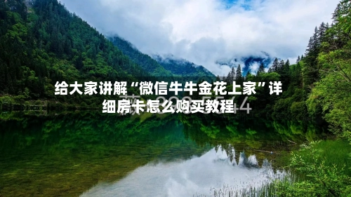 给大家讲解“微信牛牛金花上家”详细房卡怎么购买教程-第2张图片