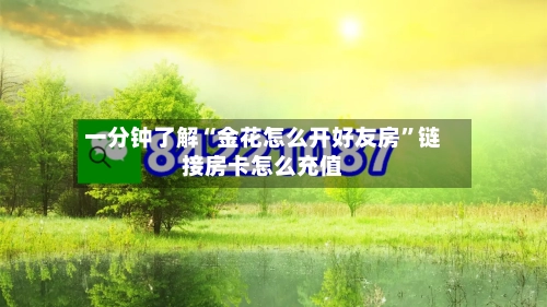 一分钟了解“金花怎么开好友房”链接房卡怎么充值-第2张图片