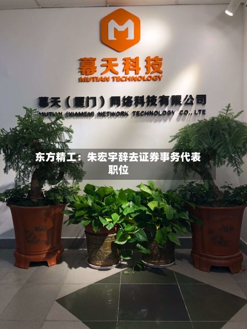 东方精工：朱宏宇辞去证券事务代表职位-第2张图片