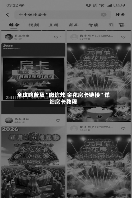 全攻略普及“微信炸 金花房卡链接”详细房卡教程-第3张图片