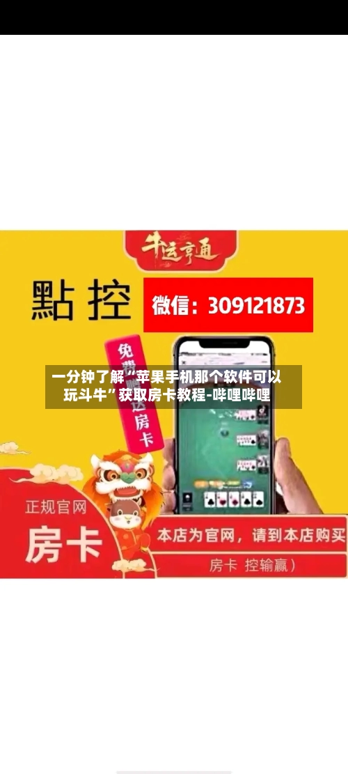 一分钟了解“苹果手机那个软件可以玩斗牛”获取房卡教程-哔哩哔哩-第2张图片