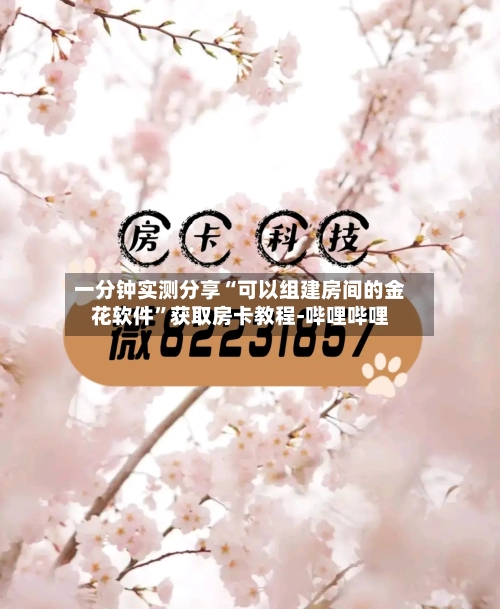 一分钟实测分享“可以组建房间的金花软件”获取房卡教程-哔哩哔哩-第2张图片