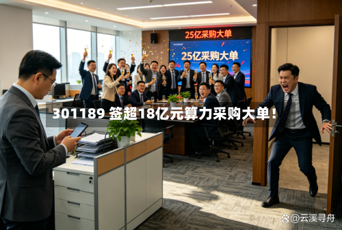 301189 签超18亿元算力采购大单！-第2张图片