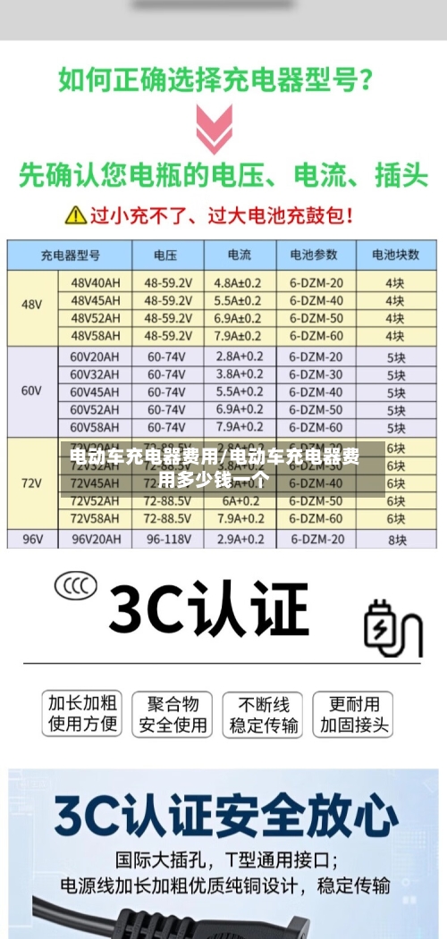 电动车充电器费用/电动车充电器费用多少钱一个-第2张图片