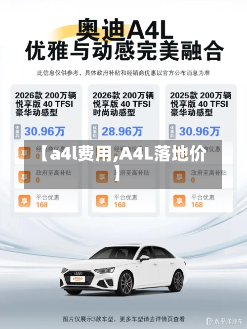 【a4l费用,A4L落地价】