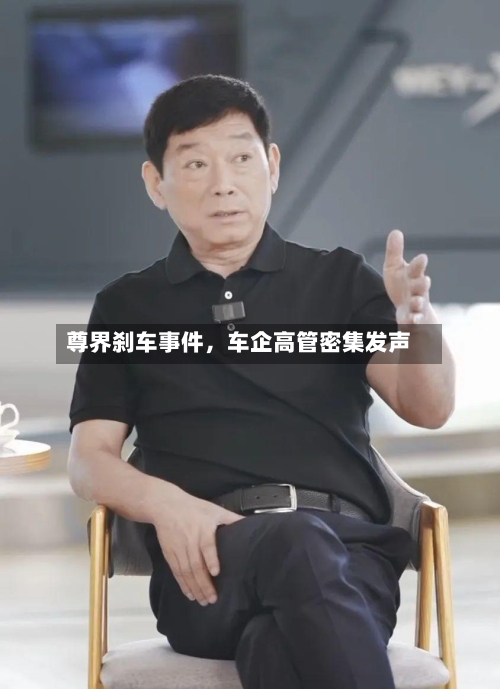 尊界刹车事件	，车企高管密集发声-第2张图片