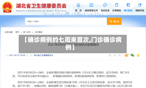 【确诊病例约七周来首次,门诊确诊病例】-第3张图片