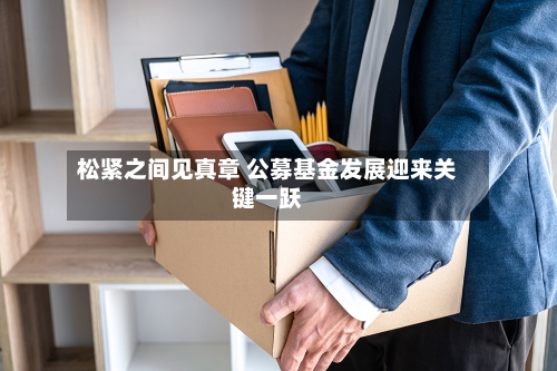 松紧之间见真章 公募基金发展迎来关键一跃-第2张图片