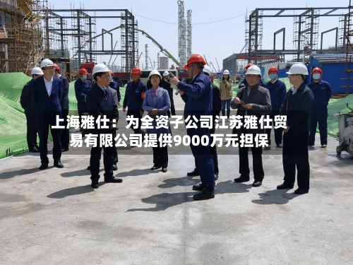 上海雅仕：为全资子公司江苏雅仕贸易有限公司提供9000万元担保-第2张图片