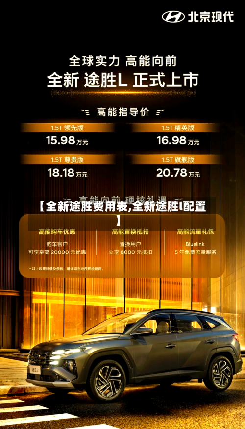 【全新途胜费用表,全新途胜l配置】-第2张图片
