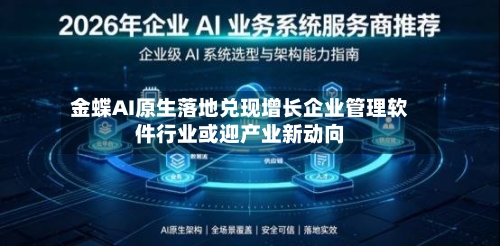 金蝶AI原生落地兑现增长企业管理软件行业或迎产业新动向-第3张图片