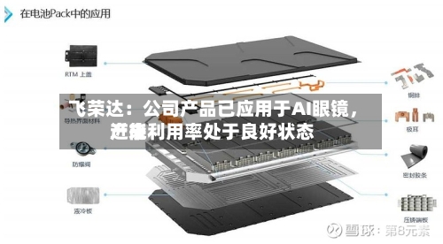 飞荣达:公司产品已应用于AI眼镜,近来
产能利用率处于良好状态