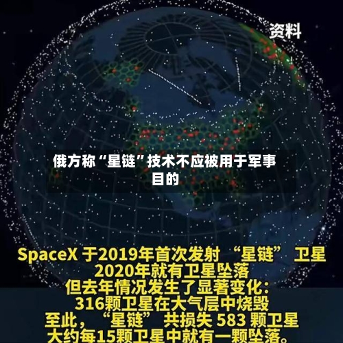 俄方称“星链”技术不应被用于军事目的-第3张图片