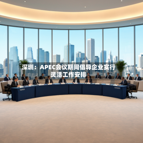 深圳：APEC会议期间倡导企业实行灵活工作安排