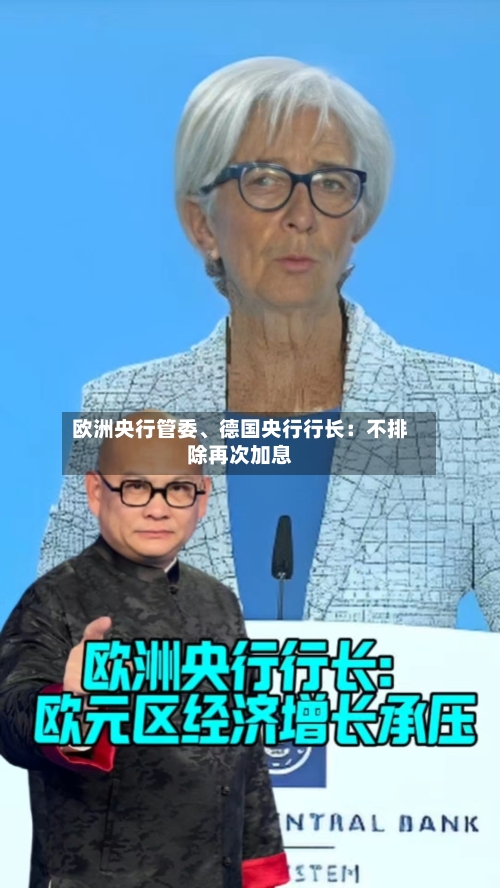 欧洲央行管委、德国央行行长：不排除再次加息