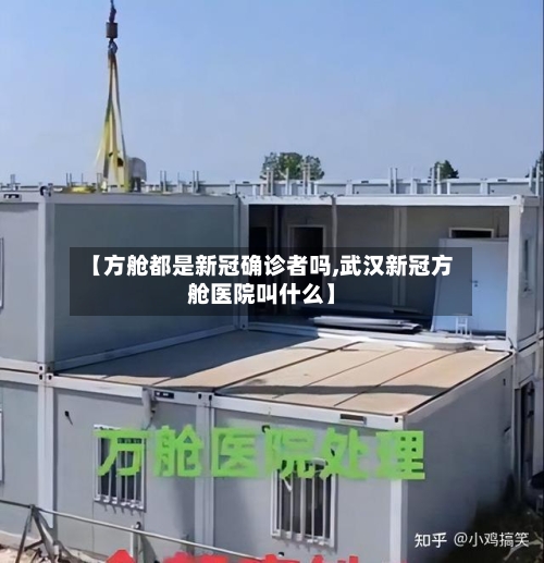 【方舱都是新冠确诊者吗,武汉新冠方舱医院叫什么】