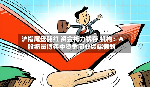 沪指尾盘翻红 资金托力犹存 机构:A股缩量博弈中资金向业绩端倾斜-第2张图片
