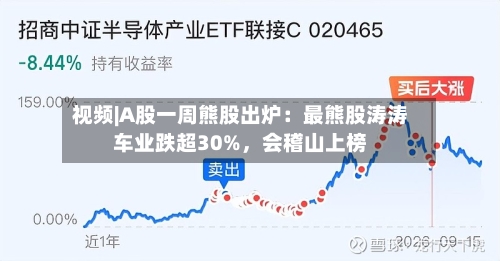 视频|A股一周熊股出炉：最熊股涛涛车业跌超30%，会稽山上榜-第3张图片
