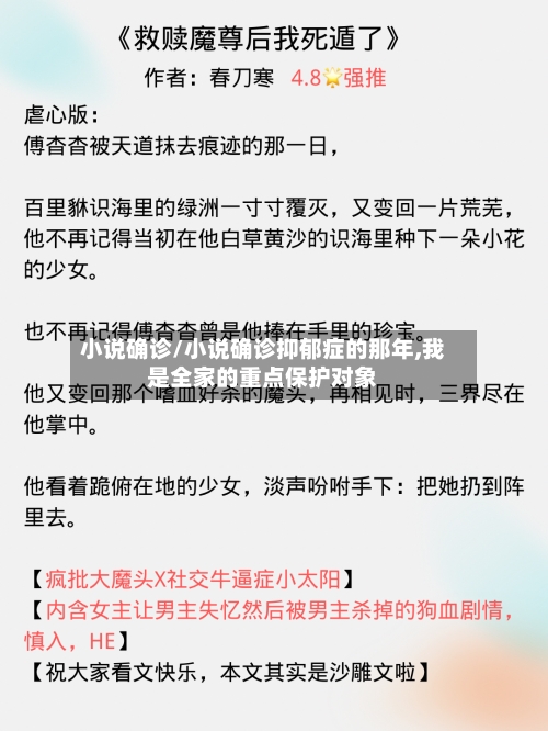 小说确诊/小说确诊抑郁症的那年,我是全家的重点保护对象