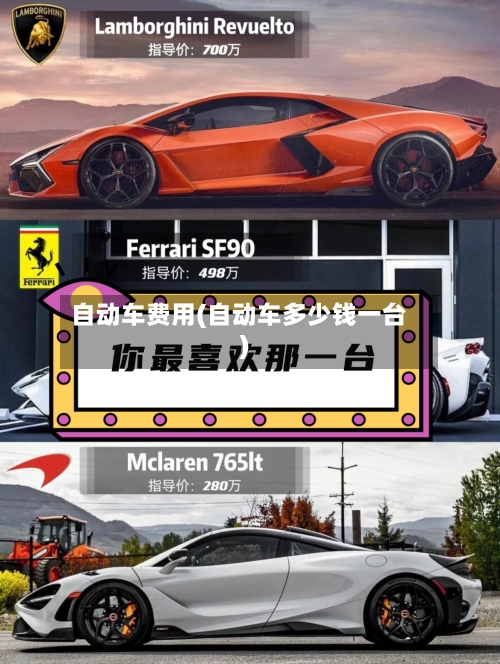 自动车费用(自动车多少钱一台)