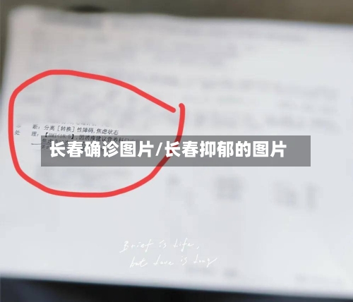 长春确诊图片/长春抑郁的图片